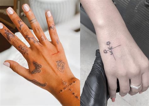 40 ideas Tatuajes lindos en manos para mujeres